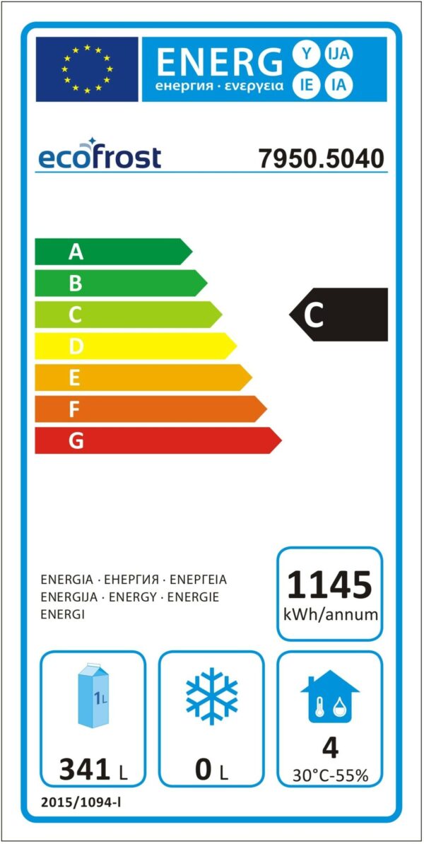 Kølebord Eco Frost, 1759 x 700 x 850 mm, 417L