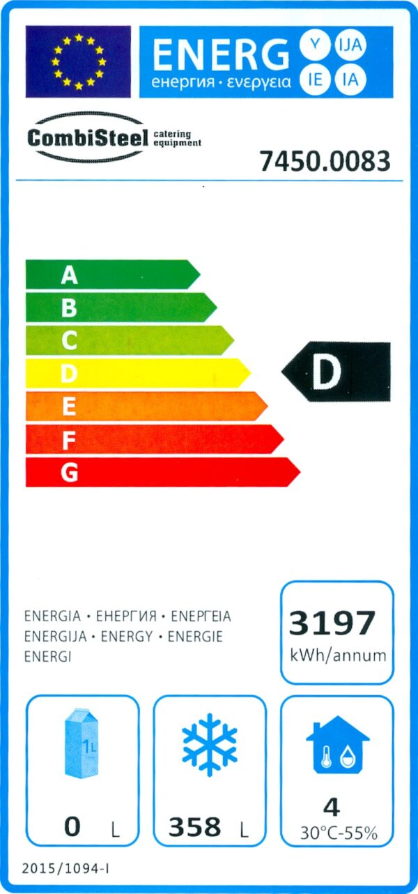 Frysebord 3 dør |-10/-20 |2x 1/1 GN