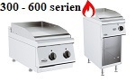 Stege / Grillplader 300-600 serien til Gas